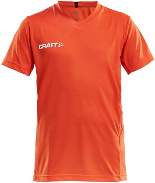 Kinder V-Ausschnitt Sport Shirt Squad Go Jersey Solid Jr – Craft Teamwear in Cocktail