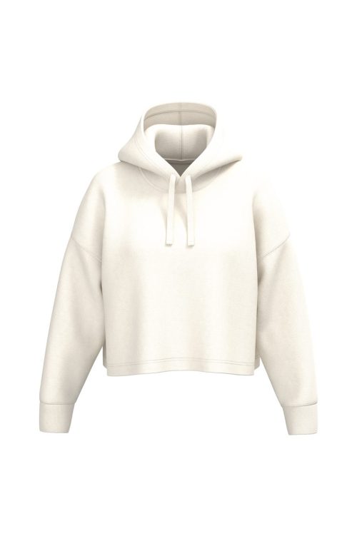 Damen Cropped-Sweatshirt mit Kapuze PA396 – Proact in Coconut Milk