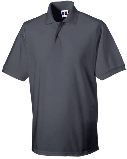 Heavy Duty Polycotton Polo R-599M-0 – Russell in Convoy Grey