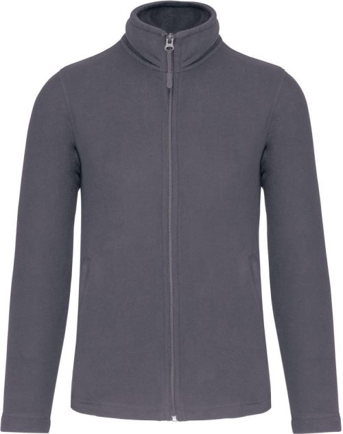 Schwere Workwear Microfleece Jacke WK 903 – WK in Convoy Grey
