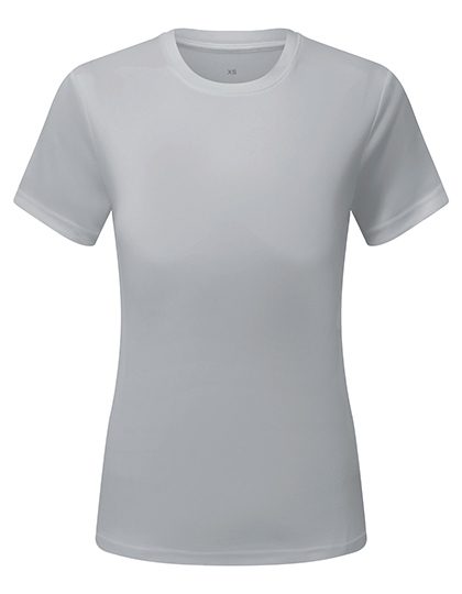 Women’s TriDri® Ion-Charge recycled textured tee – TriDri® in Cool Grey