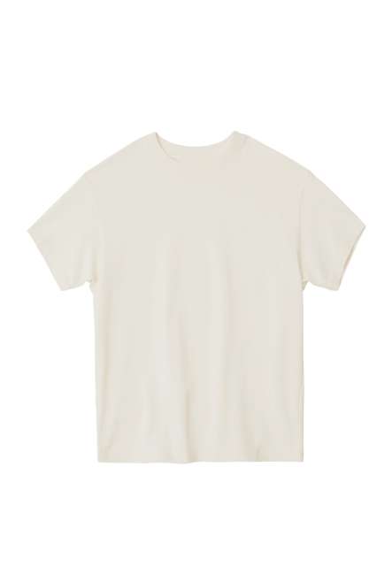 Heavy Core T-Shirt – Lane Seven in Cream