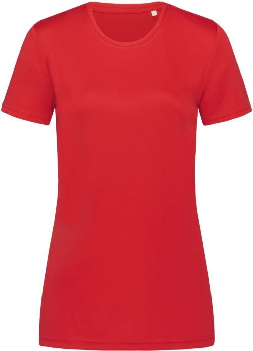 Damen Interlock Sport T-Shirt Sports-T Women – Stedman in Crimson Red