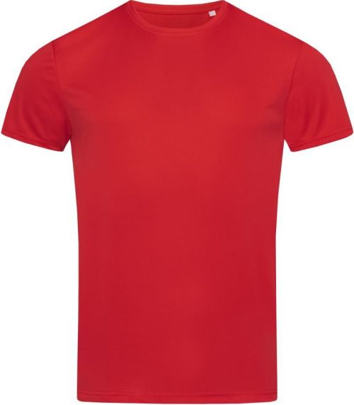 Herren Interlock Sport T-Shirt Sports-T Men – Stedman in Crimson Red