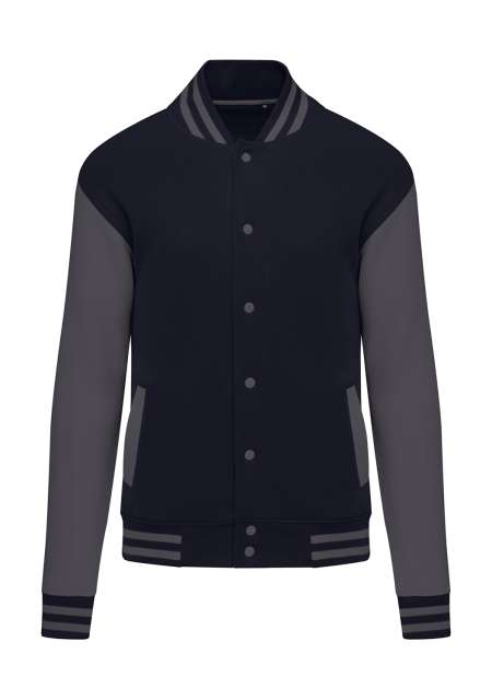 Originals Varsity Jacket Unisex – SG in Dark Black/Grey