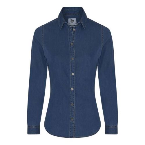 Lucy Denim Shirt – So Denim in Dark Blue