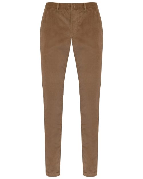 Herren-Hose aus Kord SP743 – Spasso in Dark Camel