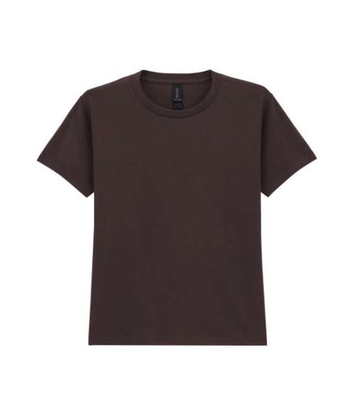 Heavy Cotton™ Youth T-Shirt – Gildan in Dark Chocolate