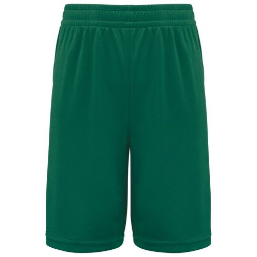 Kinder-Basketball-Shorts PA1052 – Proact in Dark Green
