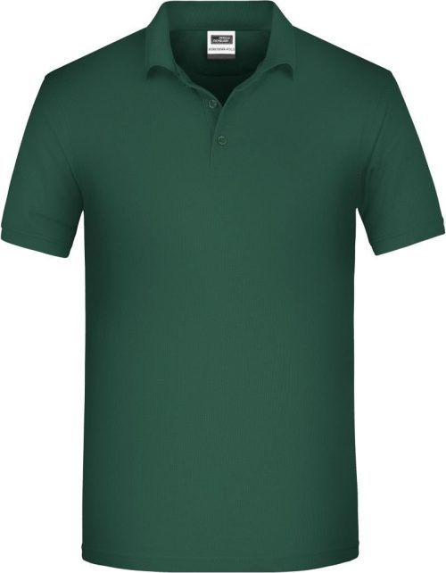Herren Bio Piqué Workwear Polo JN 874 – Daiber in Dark Green