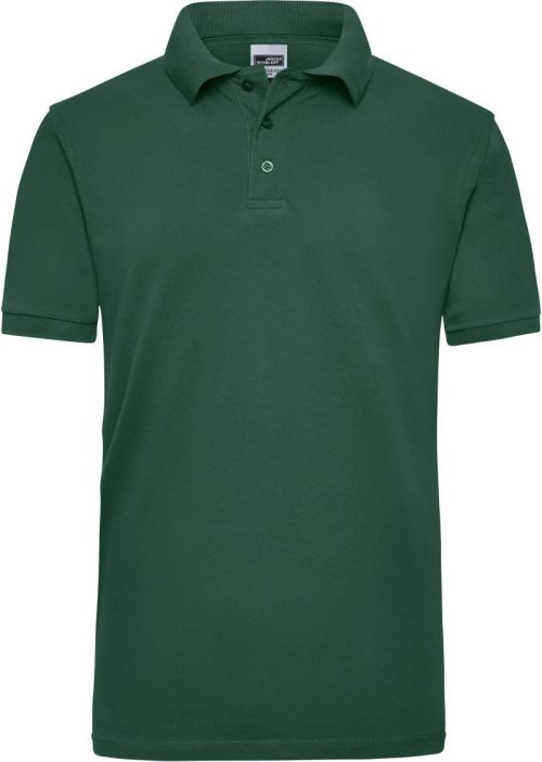 Schweres Herren Workwear Piqué Polo JN 801 – Daiber in Dark Green