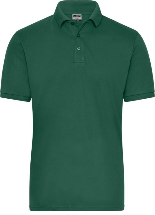 Herren Bio Workwear Stretch Polo - Solid JN 1806 – Daiber in Dark Green