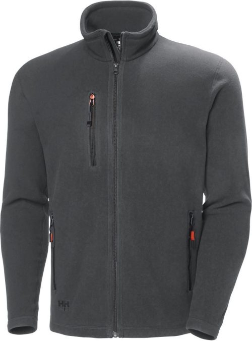 Workwear Fleece Jacke "Oxford" Oxford 72026 – Helly Hansen in Dark Grey