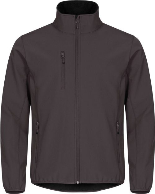Herren 3-Lagen Softshell Jacke Classic Softshell Jkt M – Clique in Dark Grey