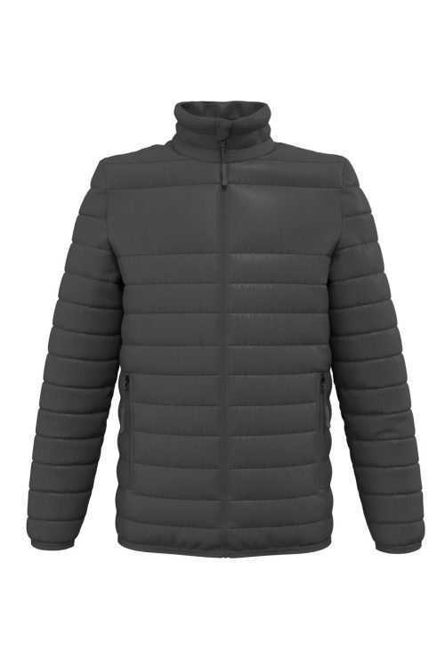 Herren Steppjacke IB6175 – iDeal Basic Brand in Dark Grey