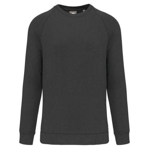 Sweatshirt mit Rundhalsausschnitt WK402 – WK in Dark Grey