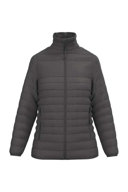 Ladies' Padded Jacket – iDeal Basic in Dark Grey