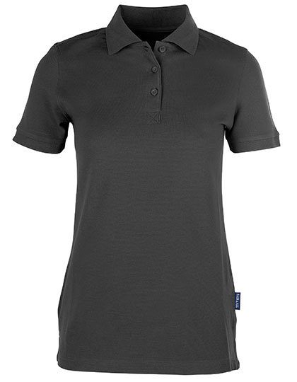 Women´s Heavy Stretch Polo – HRM in Dark Grey
