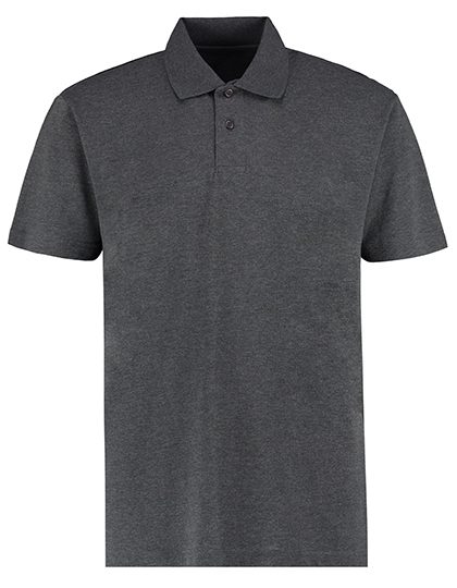 Regular Fit Workforce Polo – Kustom Kit in Dark Grey Marl