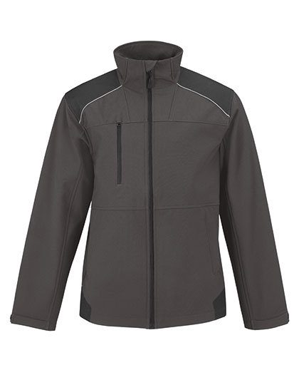 Jacket Shield Softshell Pro – B&C COLLECTION in Dark Grey (Solid)