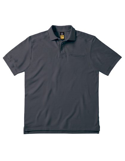 Skill Pro Polo – B&C BE INSPIRED in Dark Grey (Solid)