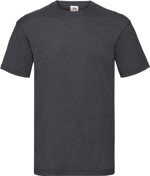 T-Shirt Valueweight T – Fruit of the Loom in Dark Heather Grey