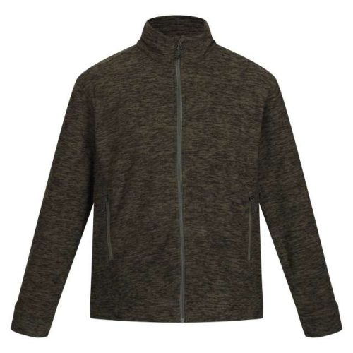 Thornly Men - Full Zip Marl Fleece – Regatta in Dark Khaki Marl