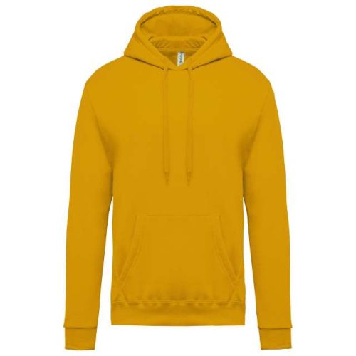 Men’s Hooded Sweatshirt – Kariban in Dark Mustard