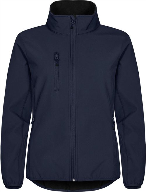 Damen 3-Lagen Softshell Jacke Classic Softshell Jkt W – Clique in Dark Navy