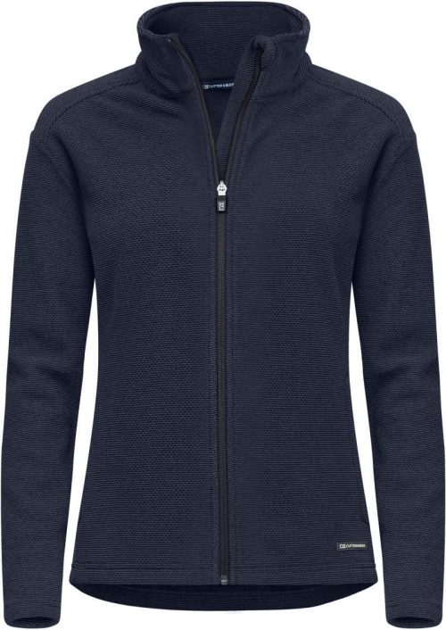 Damen Fleece Jacke "Hunts Point" Hunts Fleece Jacket Women – Cutter & Buck in Dark Navy