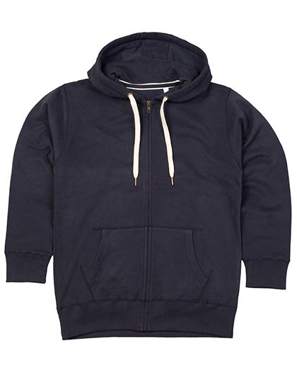 The Superstar Zip Through Hoodie – Mantis in Dark Navy