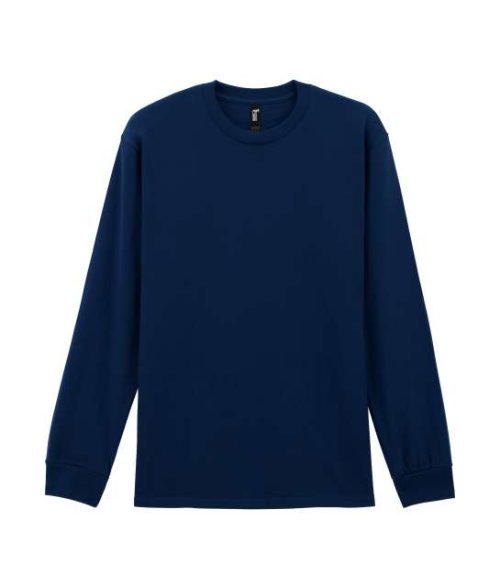 Hammer Adult Long Sleeve T-Shirt – Gildan in Dark Navy