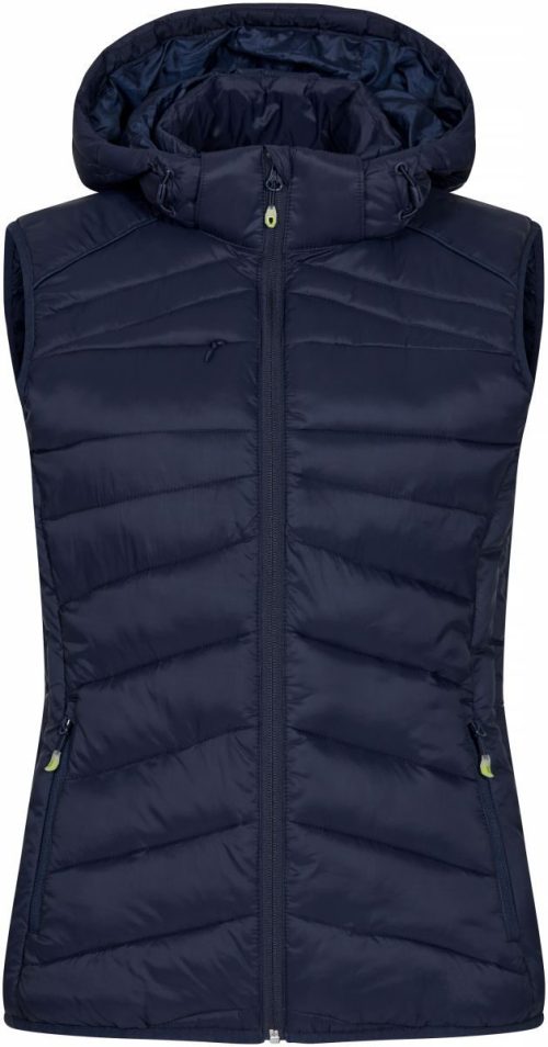 Damen Steppweste Idaho Vest Women – Clique in Dark Navy