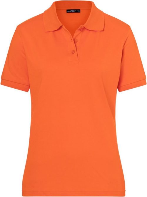 Damen Piqué Polo JN 71 – Daiber in Dark Orange