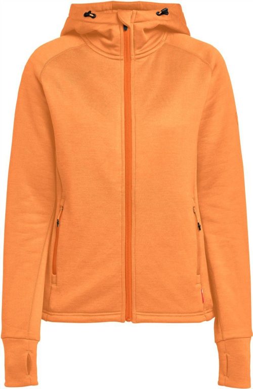 Damen Kapuzen Sweatjacke TXlite Hoodie Zip Women – Tenson in Dark Orange