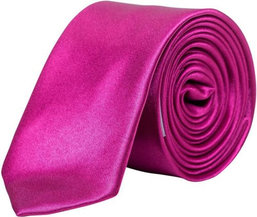 Schmale Krawatte KXTIE5 – Korntex in Dark Pink