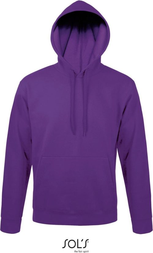 Unisex Kapuzen Sweater Snake – SOL'S in Dark Purple
