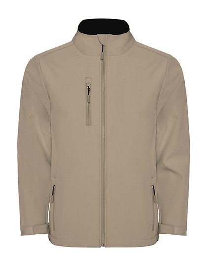 Kids´ Nebraska Softshell Jacket – Roly in Dark Sand 219