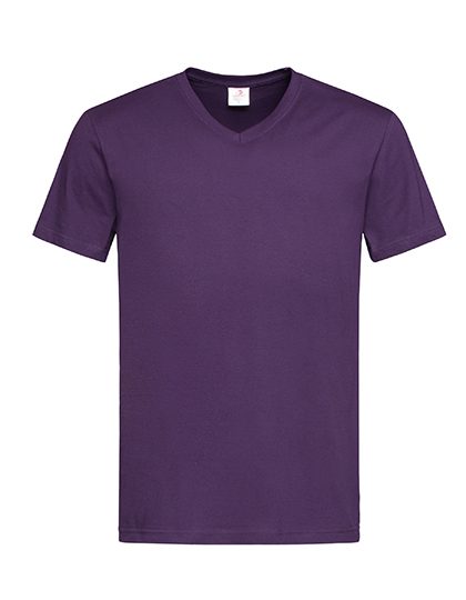 Classic-T V-Neck – Stedman® in Deep Berry