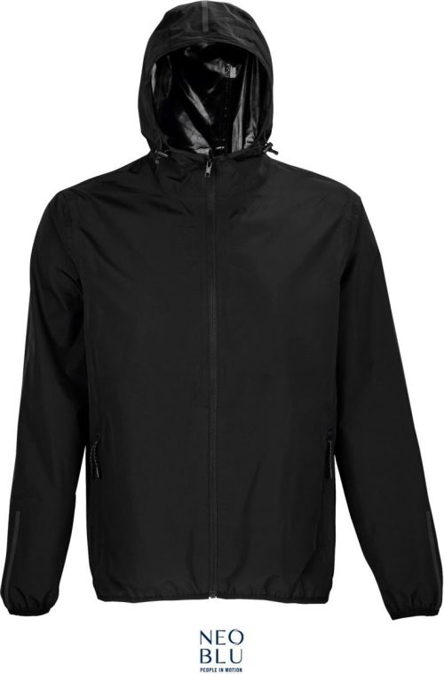 Unisex Windbreaker Andrea – NEOBLU in Deep Black