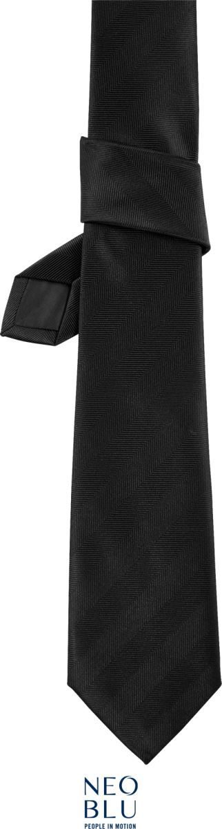 Krawatte Tommy – NEOBLU in Deep Black