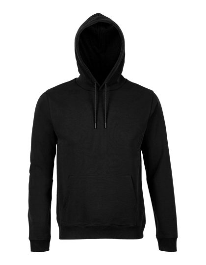 Men´s French Terry Hoodie Nicholas – NEOBLU in Deep Black