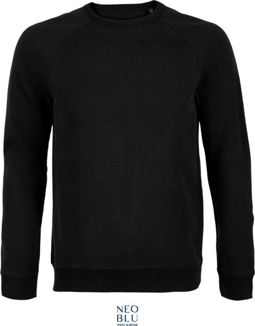 Herren Raglan Sweater Nelson Men – NEOBLU in Deep Black