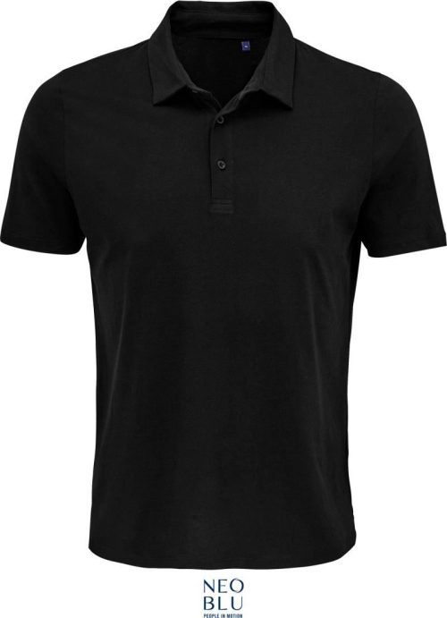 Herren Jersey Polo Octave Men – NEOBLU in Deep Black