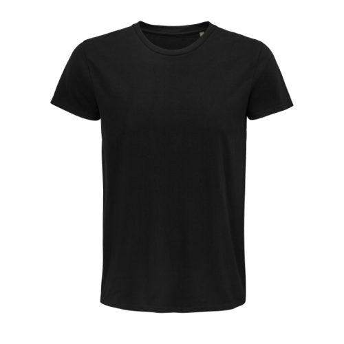 Sol's Pioneer Men - Round-Neck Fitted Jersey T-Shirt – SOL'S in Deep Black