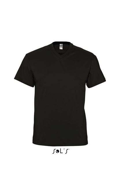 Sol's Victory - Men's V-Neck T-Shirt – SOL'S in Deep Black