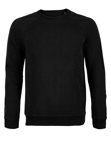 Men´s French Terry Sweatshirt Nelson – NEOBLU in Deep Black