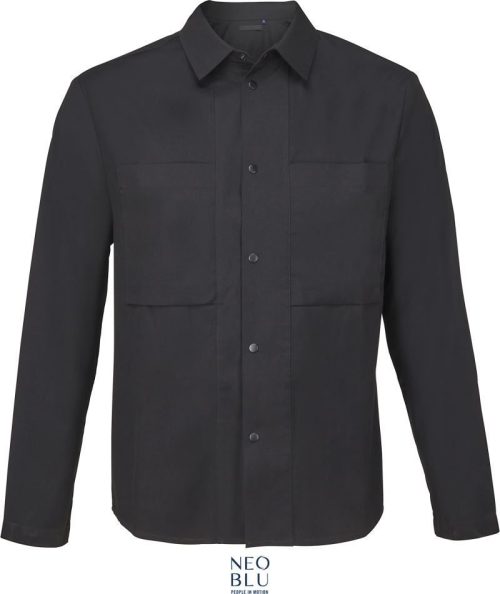 Hemdjacke Madden – NEOBLU in Deep Black