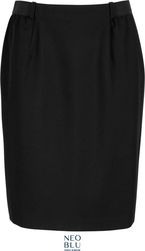 Bleistiftrock Constance – NEOBLU in Deep Black