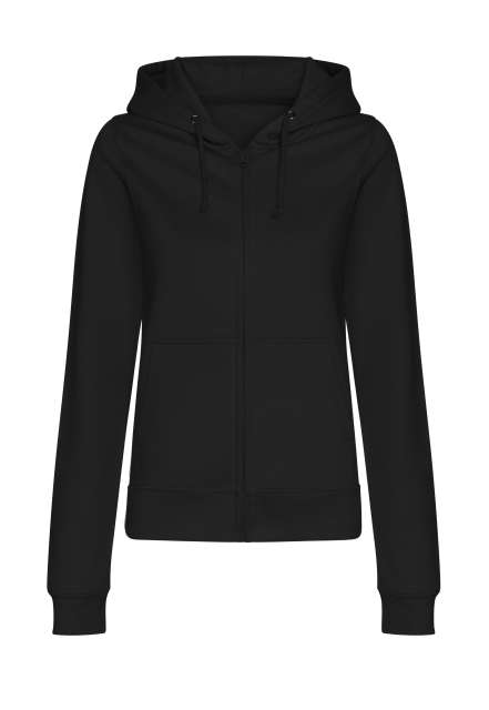 Women's College Zoodie – Just Hoods in Deep Black